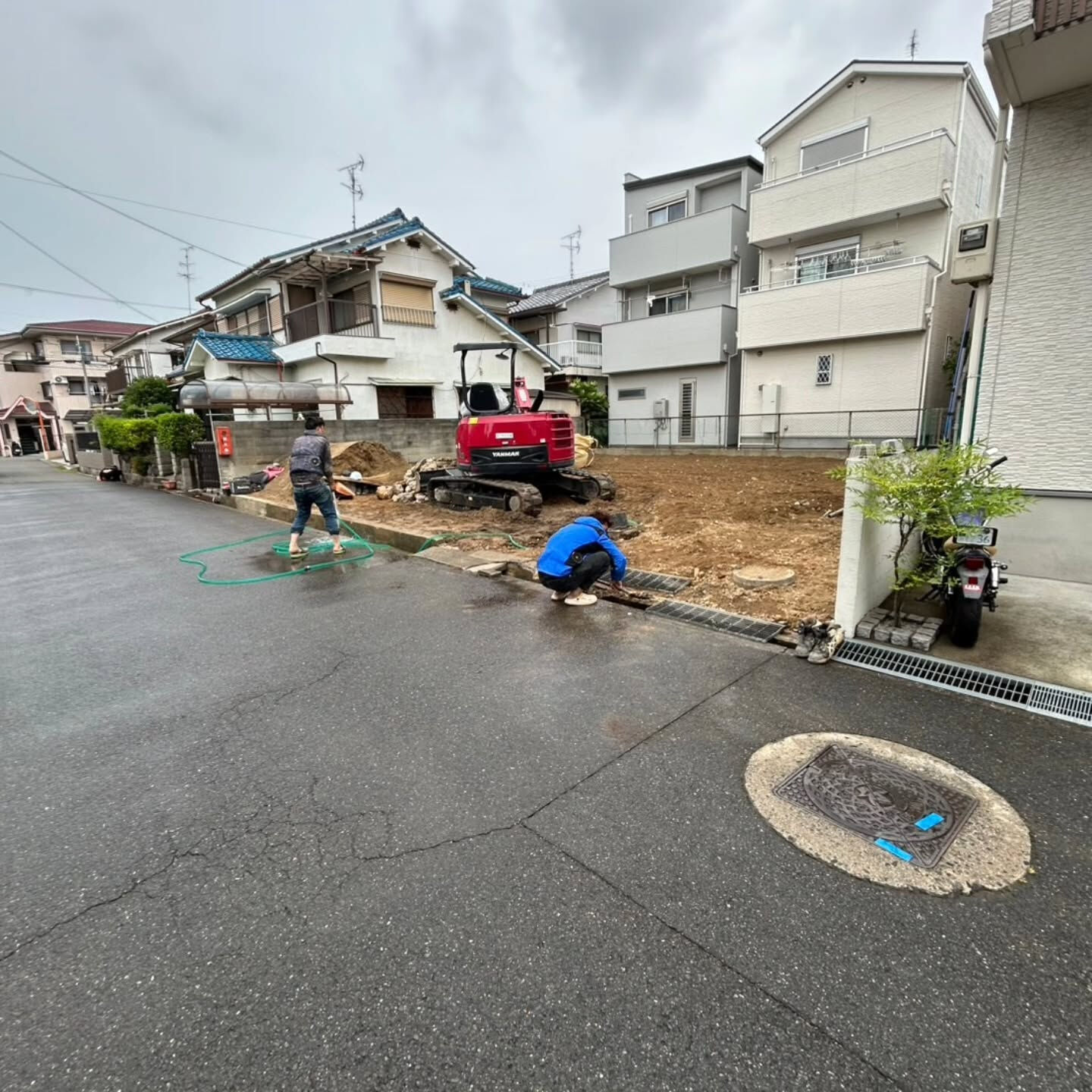 城南町での解体工事、安全性を最優先に迅速に進めています